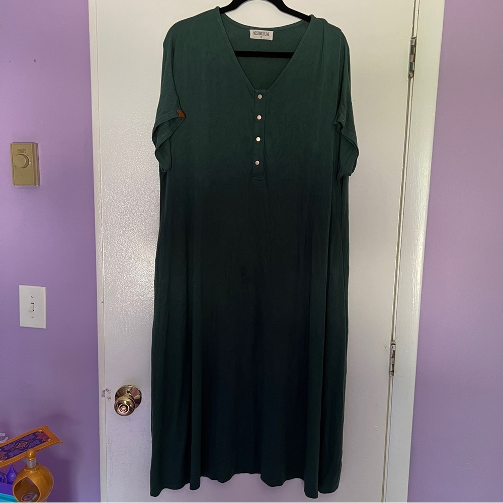 Nesting Olive Classic House Dress